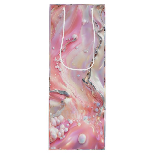 Sac Cadeau Pour Bouteille Sucre (Devant)