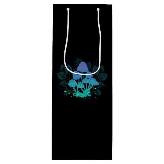 Sac Cadeau Pour Bouteille Tabourets dans Bushes (Devant)