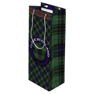 Sac Cadeau Pour Bouteille Tartan écossais de kilt de plaid de clan de Cooke