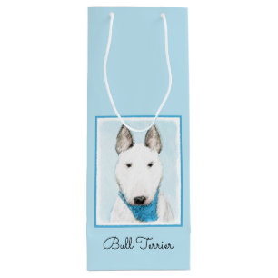 Sac Cadeau Pour Bouteille Taureau Terrier - Cute Original Chien Art