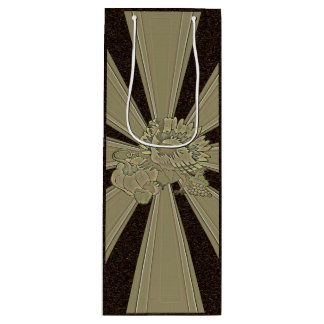 Sac Cadeau Pour Bouteille Thanksgiving Turquie sculpté -