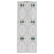 Un Motif de neige blanche et de ruban de Noël