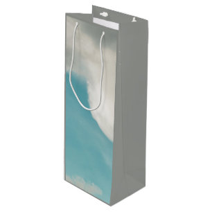 Sac Cadeau Pour Bouteille vagues dans tous les sens