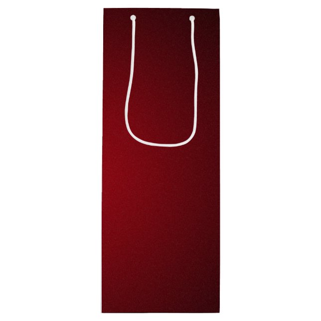 Sac Cadeau Pour Bouteille Vignette moderne rouge-noir gris (Devant)
