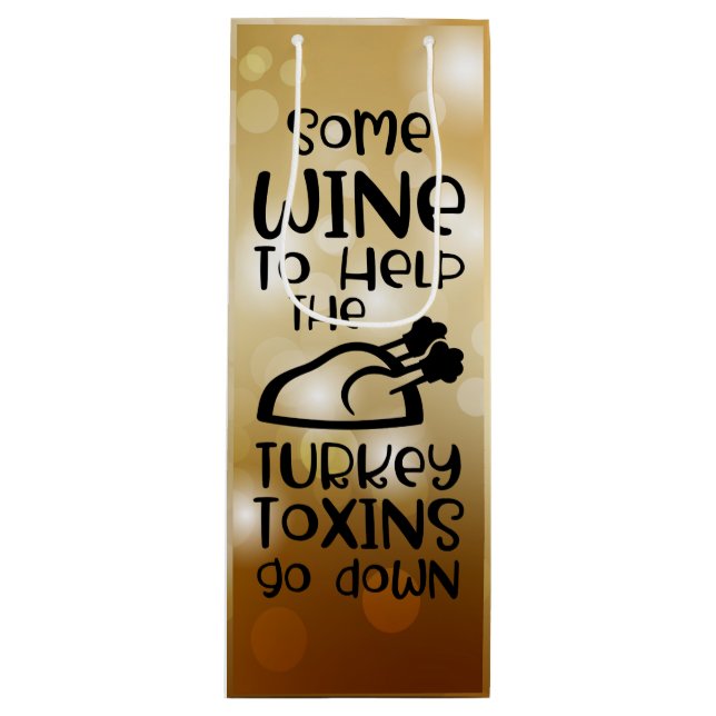 Sac Cadeau Pour Bouteille Vin festif Fourre-tout (Devant)