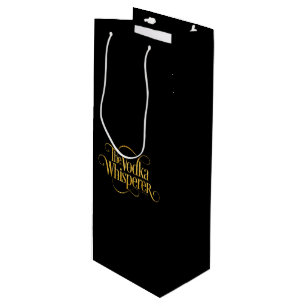 Sac Cadeau Pour Bouteille Vodka Whisperer