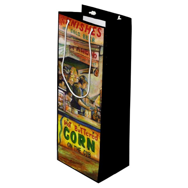 Sac Cadeau Pour Bouteille Vous ne pouvez pas rivaliser avec cela (Devant Angle)