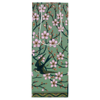 Sac Cadeau Pour Bouteille Walter Crane Swallows and Almonds