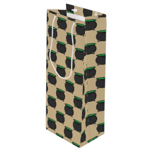 Sac Cadeau Pour Bouteille Witch Cauldron