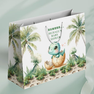 Sac Cadeau pour la Fête Prénatale de Baby Dino Boy