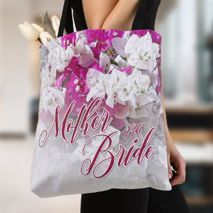 Sac Cadeau pour la Mère de la Mariée en rose et bl