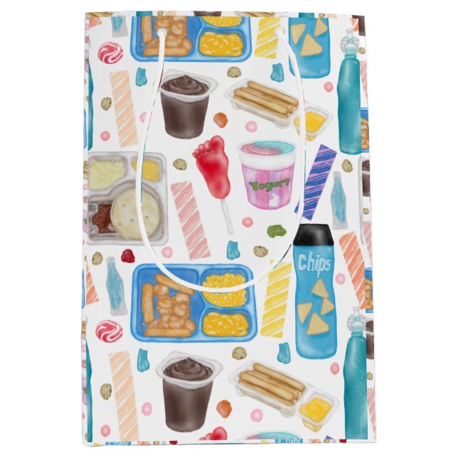 Sac cadeau pour les collations pour enfants du déb (Devant)