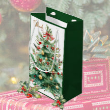 Sac cadeau pour sapin de Noël
