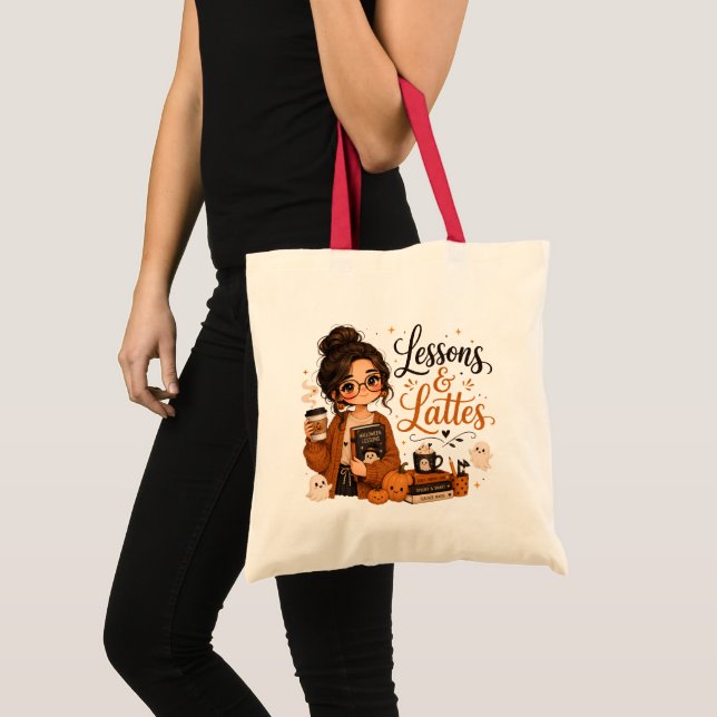 Sac Cadeau Prof Halloween Épouvantable Café Drôle (Devant (produit))