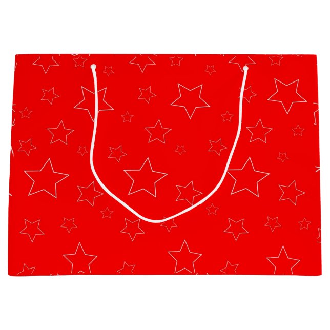 Sac cadeau Red Stars (Devant)