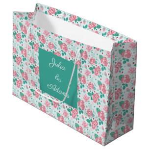 Sac cadeau Rose Verte