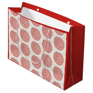 Sac Cadeau Sac-cadeau grand format à mosaique de moulin à ven