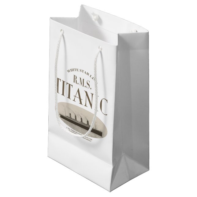 Sac Cadeau Sac-cadeau Titanic Séphia Petit sac-cadeau White (Devant Angle)