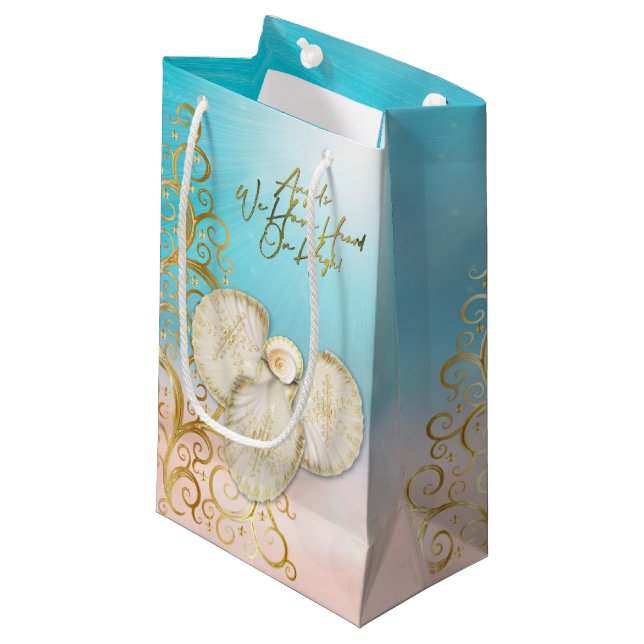 Sac cadeau Sea Shell Angel (Devant Angle)