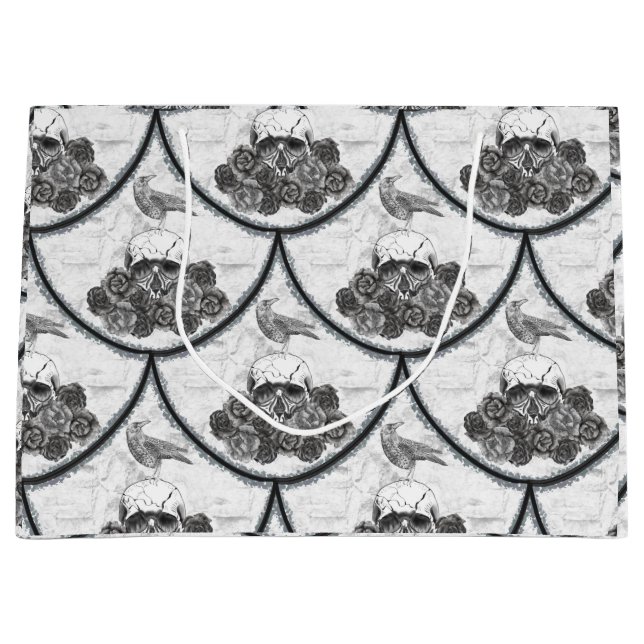 Sac cadeau Skuls and Crows (Devant)