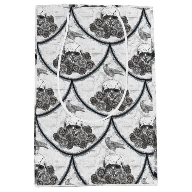 Sac cadeau Skuls and Crows (Devant)