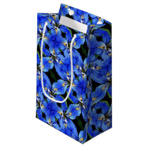 Sac cadeau Sm Blue Iris