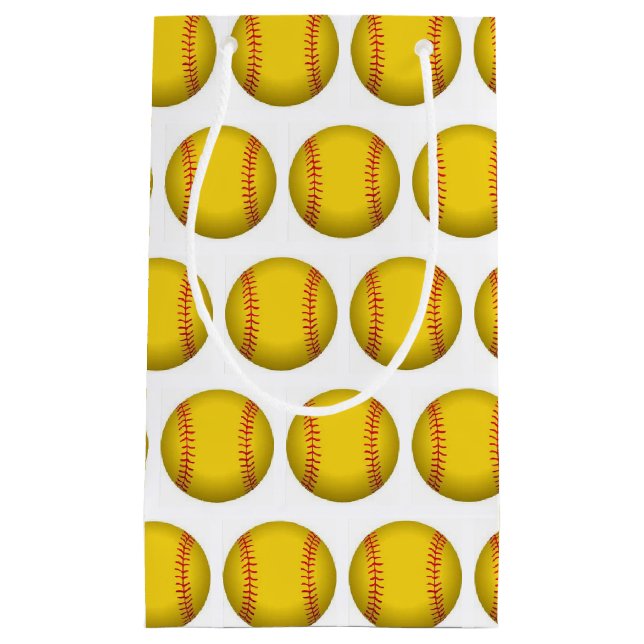 Sac cadeau softball (Devant)