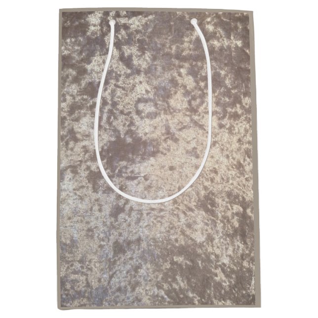 Sac cadeau spécial velours de luxe (Devant)