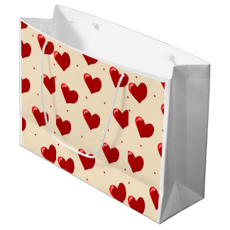 Sac Cadeau sur le Thème de l'Amour