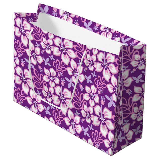 Sac cadeau SURF JUNGLE (PURPLE COMBO) (Devant Angle)