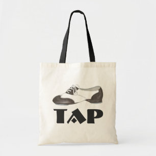 Sac cadeau Tap Dance Black White Oxford Shoe Dance