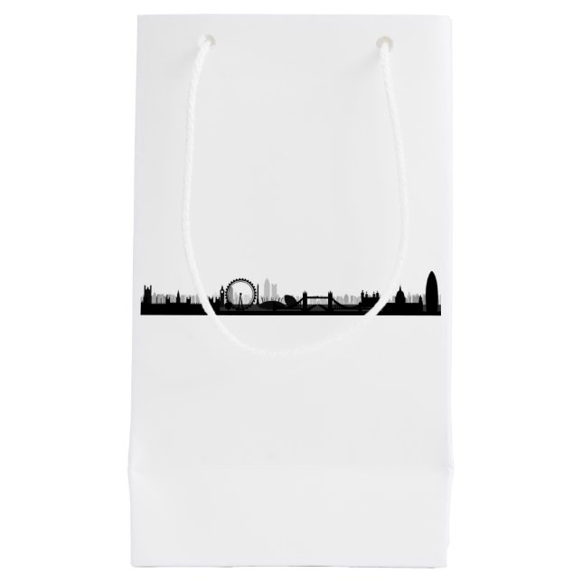 Sac Cadeau Thématique Ciel de Londres Angleterre V (Devant)