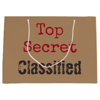 Sac cadeau Top Secret