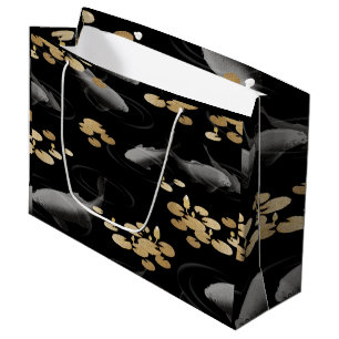 Sac cadeau traditionnel en carpe japonaise
