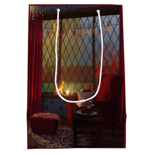 Sac cadeau Tranquillité Automne (Dos)