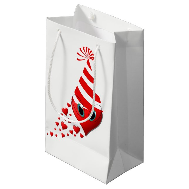 Sac cadeau Valentine's (Devant Angle)