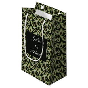 Sac Cadeau Vert Teinte Avocat