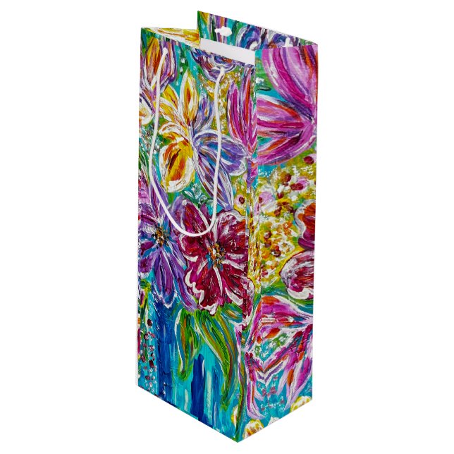 Sac Cadeau Vin (Devant Angle)