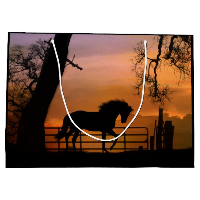 Sac cadeau Whimsical Horse (Dos)