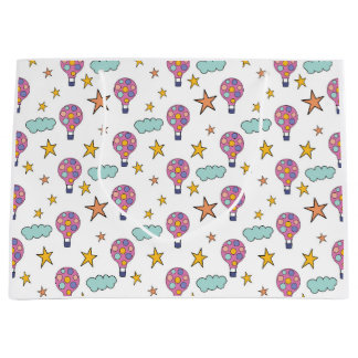 Sac cadeau Whimsical Hot Air Balloon
