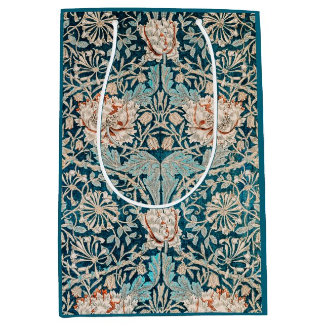 SAC CADEAU: WILLIAM MORRIS : HONEYSUCKLE (Devant)