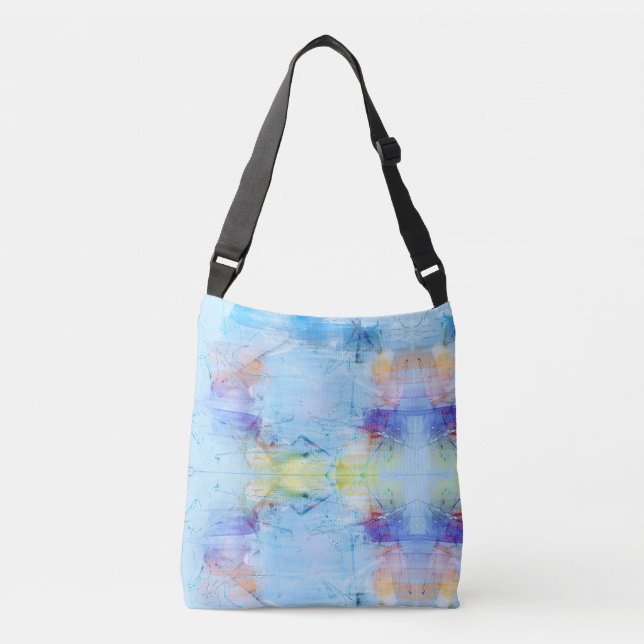 Sac carrossable bleu (Devant)
