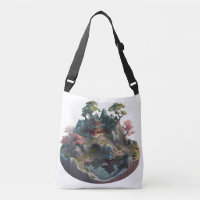 Sac carrossable en 3D Imaginaire chinois mignon