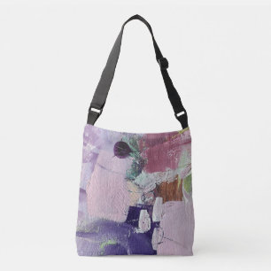 Sac carrossable en design marshmallow rose