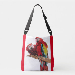 Sac carrossable rouge Macaw