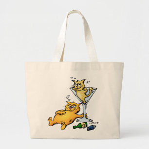 Sac Cartoon Cocktails et Chatons