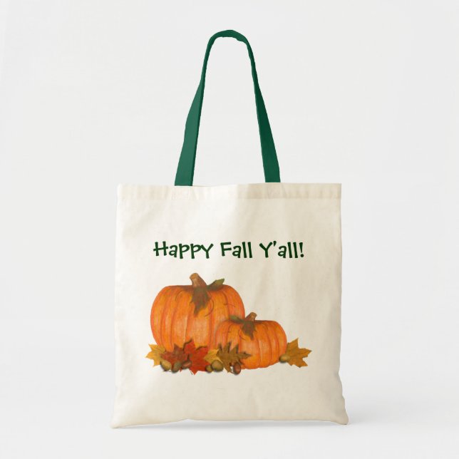 Sac Citrouille d'automne (Devant)