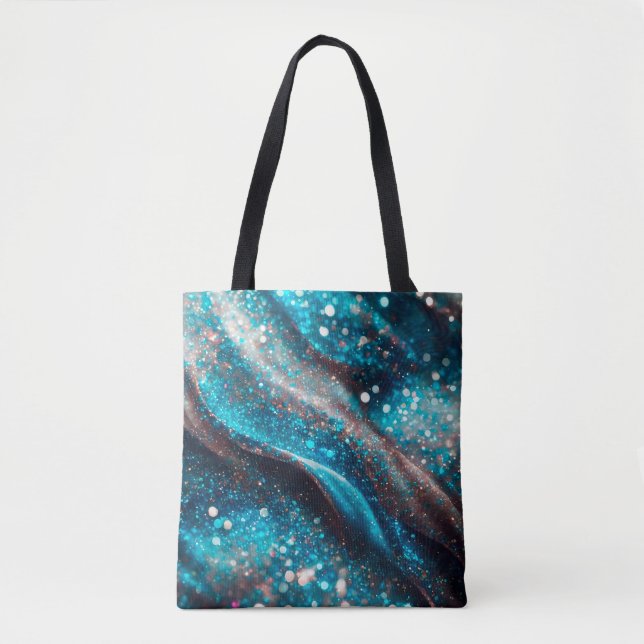 Sac commercial Blue Sparkling Arrière - plans Abst (Devant)