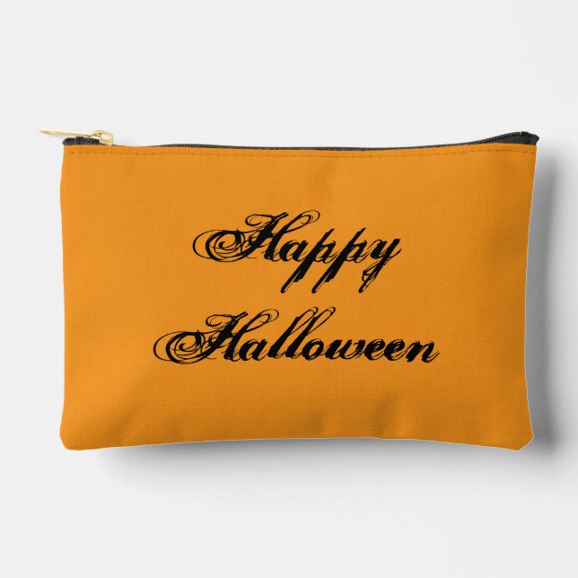Sac cosmétique à écriture manuscrite Joyeux Hallow (Recto)