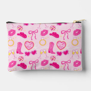Sac cosmétique Bachelorette Western rose